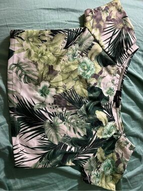 Jungle Forever 21 crop top